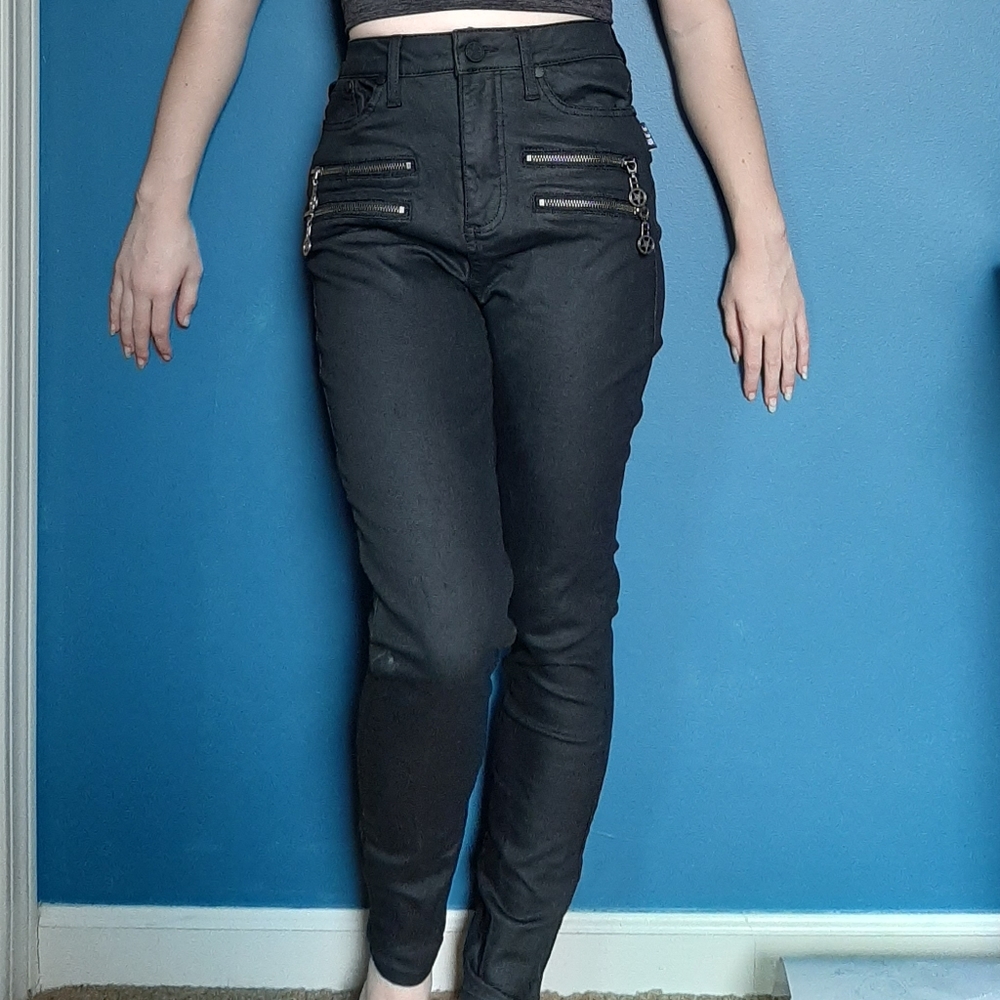 Black craft black high waisted skinny Jeans